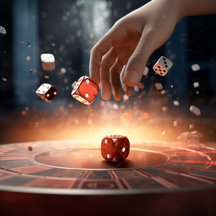 Antarmuka penempatan taruhan dan kontrol denominasi chip di ratemyserver