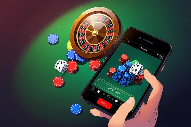 Hasil putaran French Roulette menampilkan nomor pemenang dan pembayaran