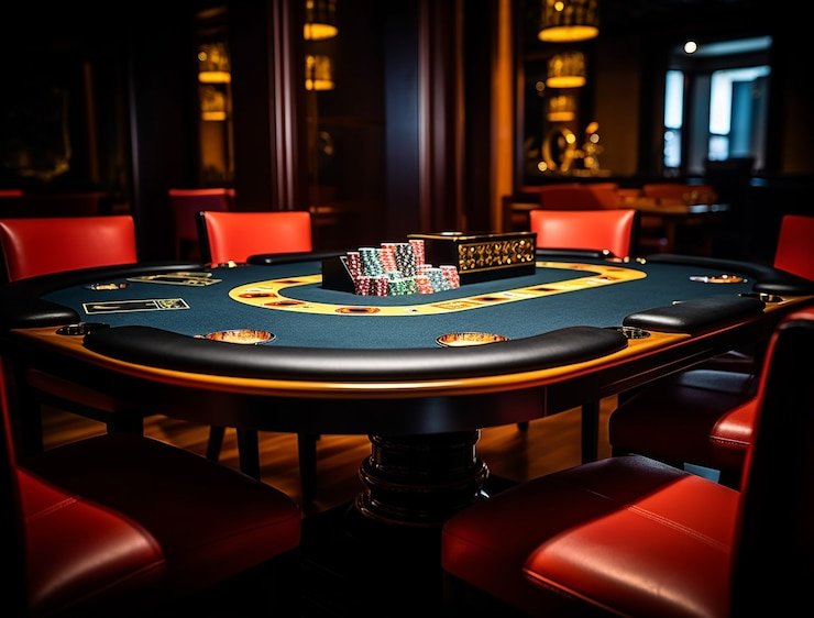 Tabel taruhan Live Roulette dengan zona taruhan dalam dan luar